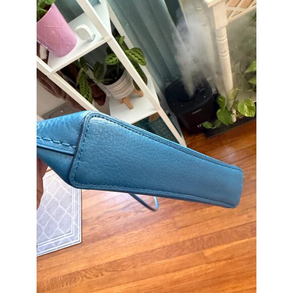 Coach Derby Crossbody, Blue Pebble Leather - Picture 5 of 5